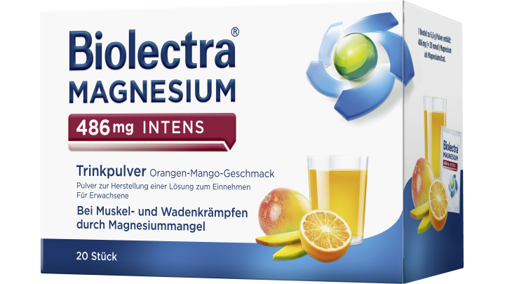 Biolectra Magnesium 486 mg intens