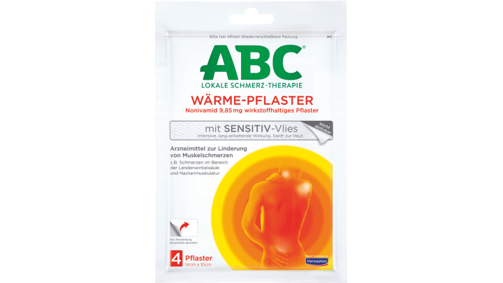 ABC Wärme-Pflaster mit Sensitiv-Vlies