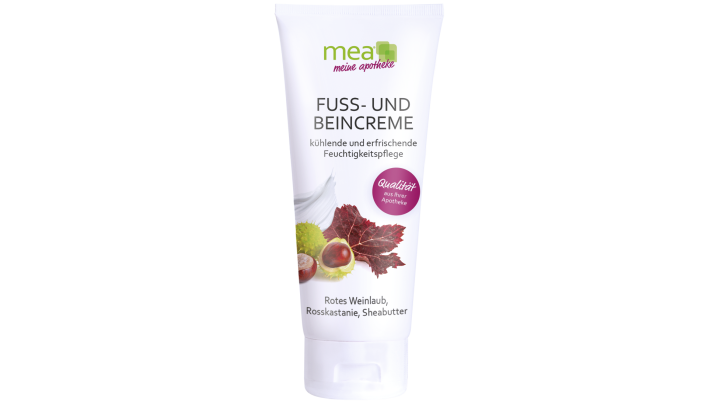 mea Fuß- und Beincreme mit Weinlaub