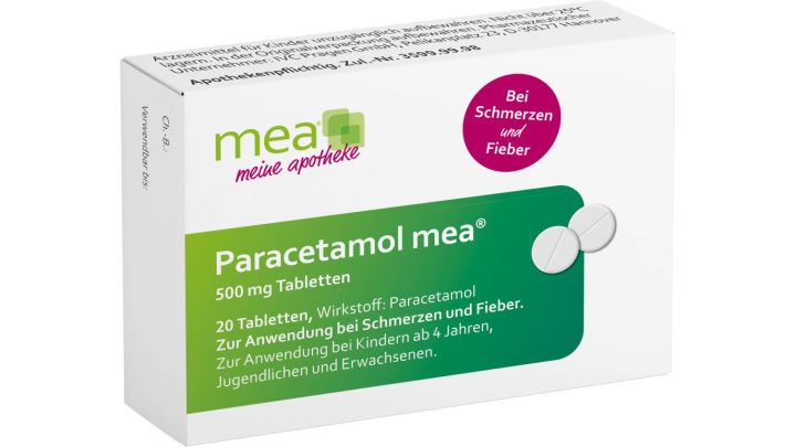 Paracetamol mea 500 mg