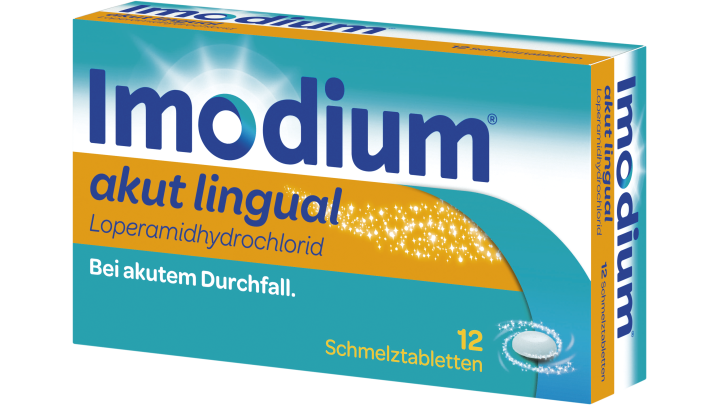 Imodium akut lingual