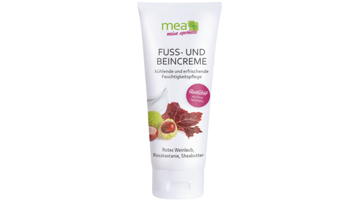 mea Fuß- und Beincreme mit Weinlaub