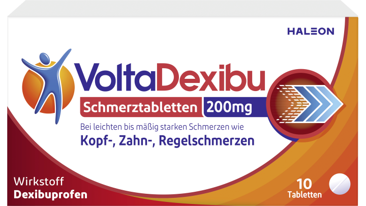 VoltaDexibu Schmerztabletten 200 mg