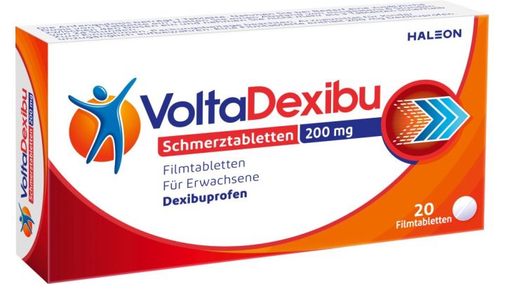 VoltaDexibu Schmerztabletten 200 mg