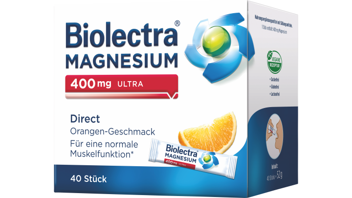 Biolectra Magnesium 400 mg Ultra Direct Orange